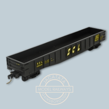 Load image into Gallery viewer, MTL - Micro Trains - 105040 - 50 Foot Steel Side - 14 Panel - Fixed End Gondola - Seaboard Coast Line 130535 - N Gauge