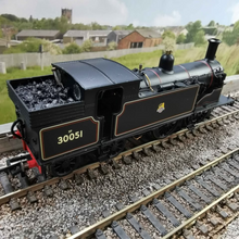 Load image into Gallery viewer, Hornby Class M7 0-4-4 Locomotive - in BR Black - No. 30051 - OO Gauge - DCC Ready