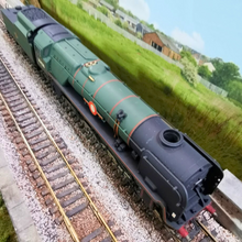 Load image into Gallery viewer, Hornby Class 8P 4-6-2 Merchant Navy Locomotive 'Clan Line' Numbered 35028 - DCC Fitted