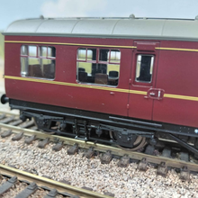 Load image into Gallery viewer, Bachmann - 39-779 - ex LMS - 50' Inspection Saloon - M45035M - BR Maroon - OO Gauge