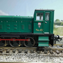 Load image into Gallery viewer, Heljan - Ruston & Hornsby - 165DE - 0-6-0 Diesel Shunter - No.45 - NCB Green - DCC Ready - OO Gauge