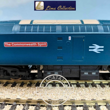 Load image into Gallery viewer, Lima - L204734 - Class 47 - The Commonwealth Spirit - Diesel Locomotive - BR Blue Livery - No. 47555 - OO Gauge - Analogue (Copy)