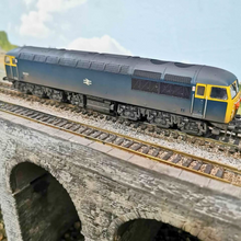 Load image into Gallery viewer, OO Gauge Weathered Hornby Class 56 in BR Blue Livery - Numbered 56082 - (Analogue)