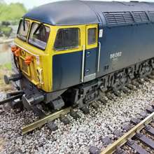Load image into Gallery viewer, OO Gauge Weathered Hornby Class 56 in BR Blue Livery - Numbered 56082 - (Analogue)