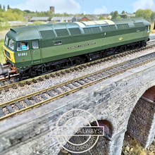 Load image into Gallery viewer, Bachmann/Heljan - Class 47 - Isambard Kingdom Brunel - Diesel Locomotive - BR 2 Tone Green - No. D1662 - OO Gauge