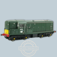 Load image into Gallery viewer, Heljan - 1512 - Class 15 - Green With Small Yellow Panels - Locomotive - Directional Lighting - D8242 - OO Gauge - DCC Ready - 8 Pin Socket