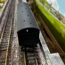 Load image into Gallery viewer, Hornby R6919 BR 4-WHEEL CCT Van - Express Parcels - (With Graffiti) - OO Gauge