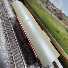 Load image into Gallery viewer, Hornby - BR Railfreight Ferry Van - Graffiti - Weathered - OO Gauge