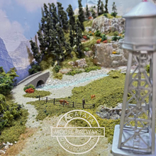 Load image into Gallery viewer, Rocky Mountain Railway Layout - Twin Tracks - Points - Wired - N Gauge