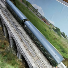 Load image into Gallery viewer, Hornby British Railways Class 101 Two Car DMU in BR Green - No. M50322 - DCC Fitted - OO Gauge