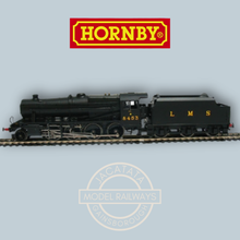 Load image into Gallery viewer, Hornby - R2394 - Class 8F - 2-8-0 - Steam Locomotive - LMS Black Livery - No. 8453 - OO Gauge - DCC Ready
