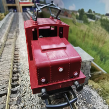 Load image into Gallery viewer, Tri-ang - R252/254 - Steeple Cab - Electric Locomotive - Maroon - 00 Gauge - Analogue