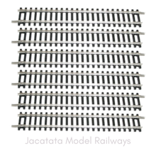 Load image into Gallery viewer, Unused - Pack of 6 - Hornby R600 - Straight Track - 1:76 Scale - OO Gauge