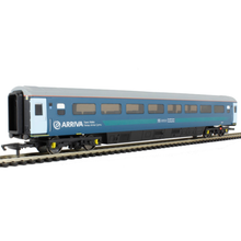 Load image into Gallery viewer, Hornby R4635 - Mk3 - Standard Open Coach - 12177 - Arriva Trains Wales Livery - OO Gauge
