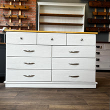 Load image into Gallery viewer, 3 over 6 Chest of Drawers - Frenchic Ivory Tower (2 available)
