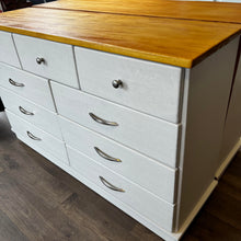 Load image into Gallery viewer, 3 over 6 Chest of Drawers - Frenchic Ivory Tower (2 available)
