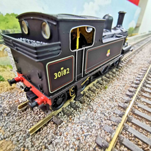 Load image into Gallery viewer, OO Gauge Adams 02 Steam Locomotive in BR Black Livery by Kernow Models
