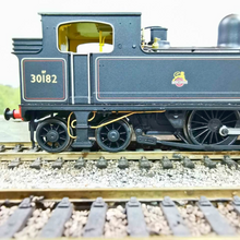 Load image into Gallery viewer, OO Gauge Adams 02 Steam Locomotive in BR Black Livery by Kernow Models
