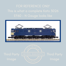 Load image into Gallery viewer, Kato - 3026 - EF60 - Electric Locomotive - Body Shell and Detailing Pack Only - N Gauge

