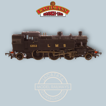 Load image into Gallery viewer, Bachmann - 31-453A - Class 2MT - Ivatt - 2-6-2T - Locomotive - LMS Black No.1202 - OO Gauge - Analogue

