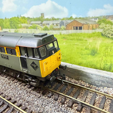 Load image into Gallery viewer, Class 31 - 31116 - With Lights - Rail 1981-1991 - Dutch Grey and Yellow Livery - Weathered - Locomotive - OO Gauge - DCC Fitted
