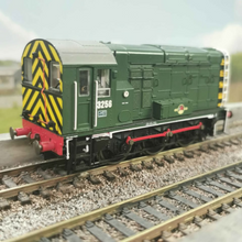 Load image into Gallery viewer, Hornby Class 08 BR 0-6-0 Diesel Electric Shunter - Weathered BR Green - No. 3256 - OO Gauge - DCC Fitted
