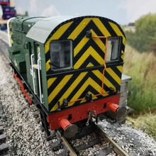 Load image into Gallery viewer, Hornby Class 08 BR 0-6-0 Diesel Electric Shunter - Weathered BR Green - No. 3256 - OO Gauge - DCC Fitted
