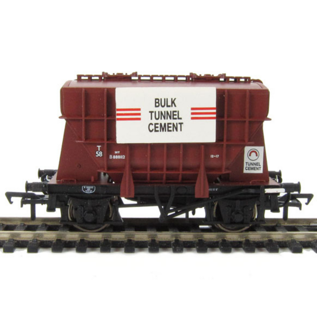 Bachmann Branch-Line 38-260A Presflo 20T Cement Wagon - Bulk Tunnel Cement - OO Gauge
