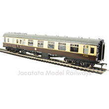 Load image into Gallery viewer, Bachmann - 39-229B - BR Mk1 - BCK Brake Composite Corridor Coach - W21080 - BR WR Chocolate &amp; Cream Livery - OO Gauge
