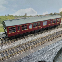 Load image into Gallery viewer, Bachmann - 39-779 - ex LMS - 50' Inspection Saloon - M45035M - BR Maroon - OO Gauge
