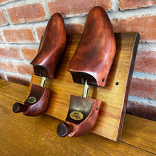 Load image into Gallery viewer, Wooden Vintage Shoe Last / Stretcher Coat Hangers
