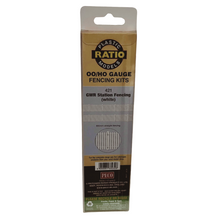 Load image into Gallery viewer, RATIO - 421 - GWR Station Fencing (White) - FENCING KITS - PECO
