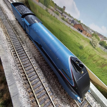 Load image into Gallery viewer, Hornby Railroad Class LNER A4 Locomotive - Mallard - No. 4468 - OO Gauge - TTS Sound
