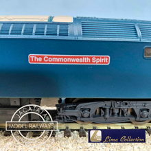 Load image into Gallery viewer, Lima - L204734 - Class 47 - The Commonwealth Spirit - Diesel Locomotive - BR Blue Livery - No. 47555 - OO Gauge - Analogue (Copy)
