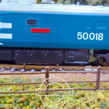 Load image into Gallery viewer, Graham Farish - Class 50 - Locomotive - BR Blue - Large Logo - Resolution - 50018 - N Gauge - Analogue
