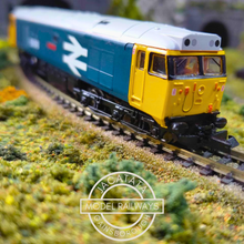 Load image into Gallery viewer, Graham Farish - Class 50 - Locomotive - BR Blue - Large Logo - Resolution - 50018 - N Gauge - Analogue

