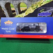Load image into Gallery viewer, Bachmann - LNWR -  Webb Coal Tank Locomotive - BR Black - No.58900 - OO Gauge - DCC Ready
