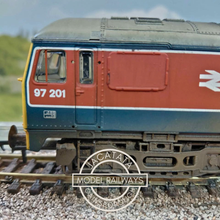 Load image into Gallery viewer, Bachmann Branchline - 32-425Z - Class 24 - Locomotive - Derby RTC Livery - 97201 - OO Gauge - Analogue - Rail Express Limited Edition
