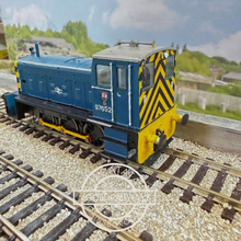 Load image into Gallery viewer, Heljan - Ruston &amp; Hornsby - 165DE - 0-6-0 Diesel Shunter - Repaint and Detailed as No.97652 - British Rail Blue - OO Gauge - DCC
