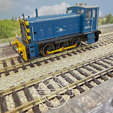 Load image into Gallery viewer, Heljan - Ruston &amp; Hornsby - 165DE - 0-6-0 Diesel Shunter - Repaint and Detailed as No.97652 - British Rail Blue - OO Gauge - DCC
