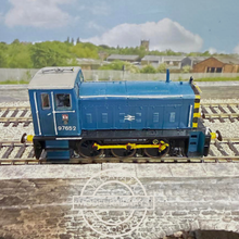 Load image into Gallery viewer, Heljan - Ruston &amp; Hornsby - 165DE - 0-6-0 Diesel Shunter - Repaint and Detailed as No.97652 - British Rail Blue - OO Gauge - DCC
