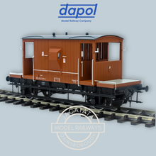 Load image into Gallery viewer, Dapol - 7F-200-003 - 20 Ton - Brake Van - British Rail - Bauxite - No. B953095 - O Gauge
