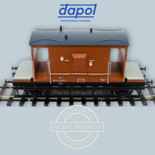 Load image into Gallery viewer, Dapol - 7F-200-003 - 20 Ton - Brake Van - British Rail - Bauxite - No. B953095 - O Gauge
