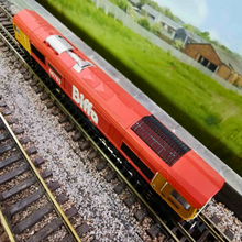 Load image into Gallery viewer, Dapol N Gauge Class 66 GBRf &#39;The Flying Dustman&#39; Locomotive in Biffa Livery
