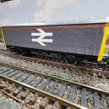 Load image into Gallery viewer, Hornby Curtain Sided Wagon in Railfreight Livery - OO Gauge
