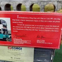 Load image into Gallery viewer, Corgi Classics - 43207 - 1997 - Leyland Olympian KMB Unification - Kowloon Motor Bus Company - Limited Edition - 1:76 Scale
