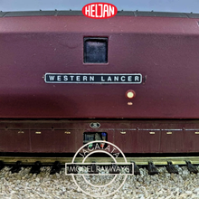Load image into Gallery viewer, Heljan - Class 52 - Western Lancer - Diesel Locomotive - BR Maroon livery - No. D1027 - Weathered - OO Gauge - DCC Ready
