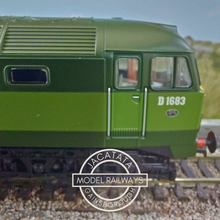 Load image into Gallery viewer, Hornby Railroad Plus - R30182 - Class 47 - Co-Co - Enhanced Livery - BR Two Tone Green - No. D1683 - OO Gauge - DCC Ready
