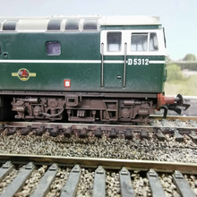 Load image into Gallery viewer, Heljan Class 26/0 - Weathered BR Green - Locomotive - No. D5312 - OO Gauge - DCC Sound
