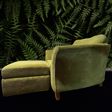 Load image into Gallery viewer, DFS Armchair and Storage Stool - Marley - Lime
